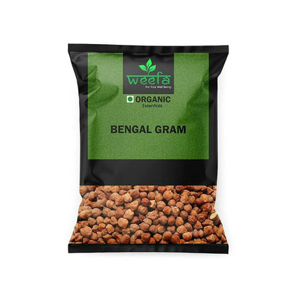 Weefa Organic Pulses Bengal Gram Kala Channa - 1 kg