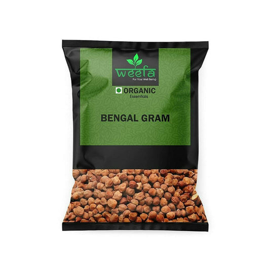 Weefa Organic Pulses Bengal Gram Kala Channa - 1 kg