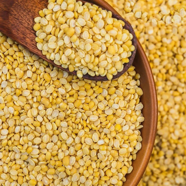 Sudhanya Organic Moong Dal (Split) (Pesara Pappu) - 500 gm