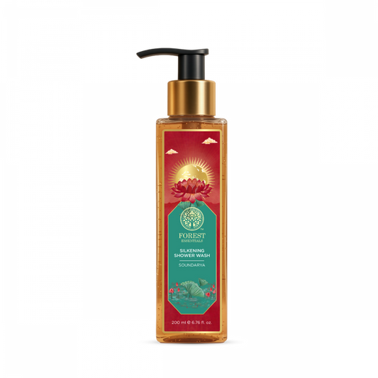 Forest Essentials Travel Size Silkening Shower Wash Soundarya - 50 ml