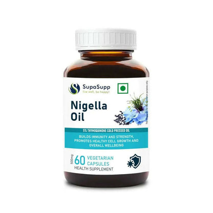 Sri Sri Tattva Supasupp Nigella Oil Capsules - 60 caps