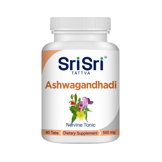 Sri Sri Tattva USA Ashwagandhadi Tablets - 60 tabs