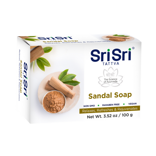 Sri Sri Tattva USA Sandal Soap - 100 gm