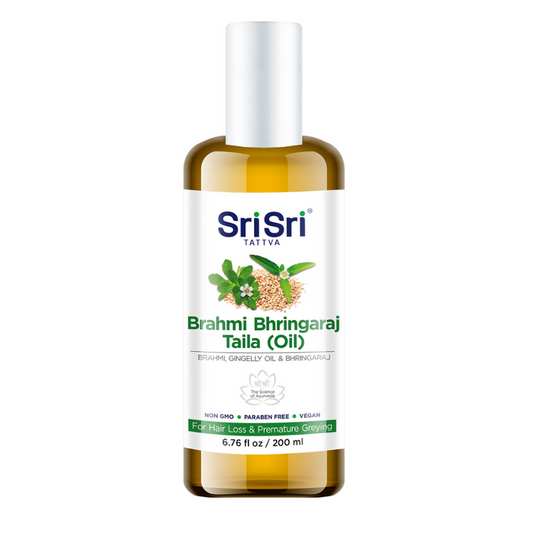 Sri Sri Tattva USA Brahmi Bhringaraj Taila - 200 ml