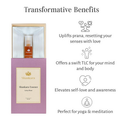 Shankara by Sri Sri Tattva Essence Lotus Rose - 5 ml