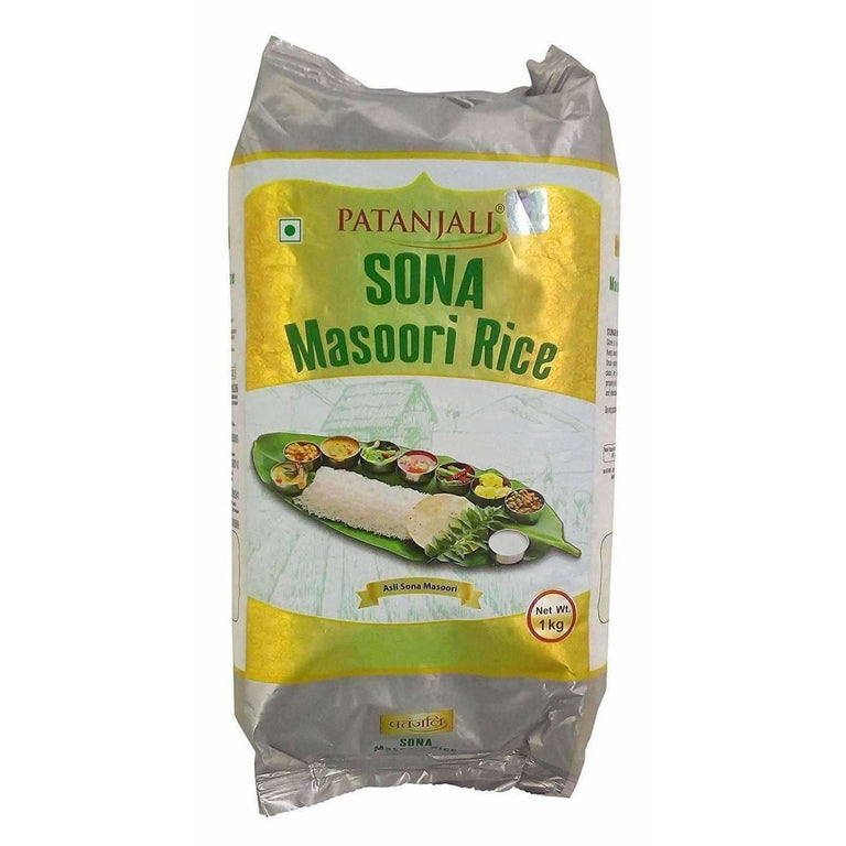 Patanjali Sona Masoori Rice ( 1 kg) - 1 kg