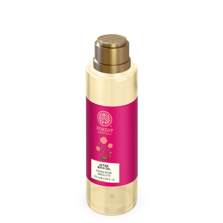 Forest Essentials After Bath Oil Indian Rose Absolute - Nourishing After Shower Body Oil - 50 ml