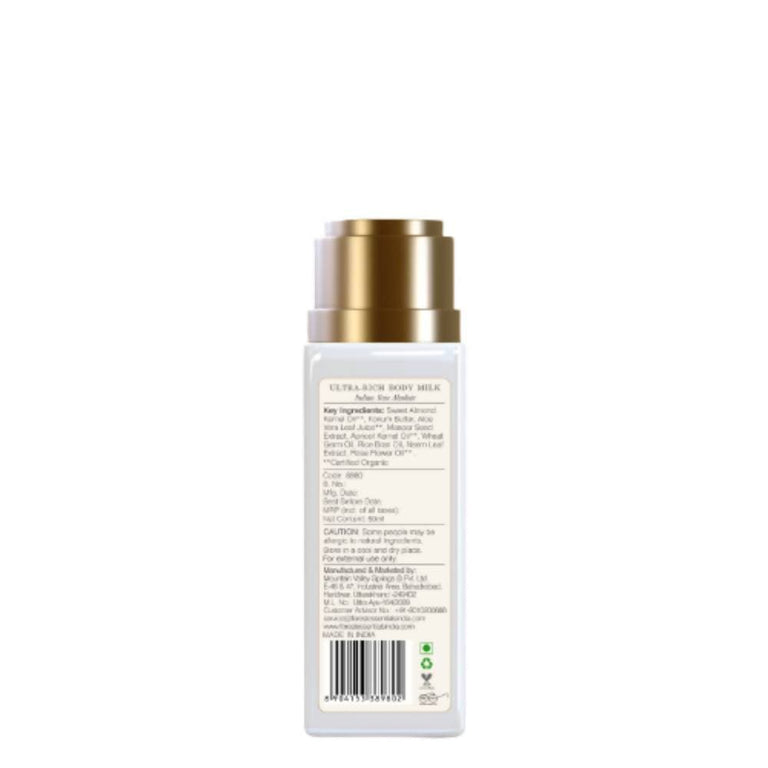Forest Essentials Ultra-Rich Body Milk Indian Rose Absolute - 50 ml