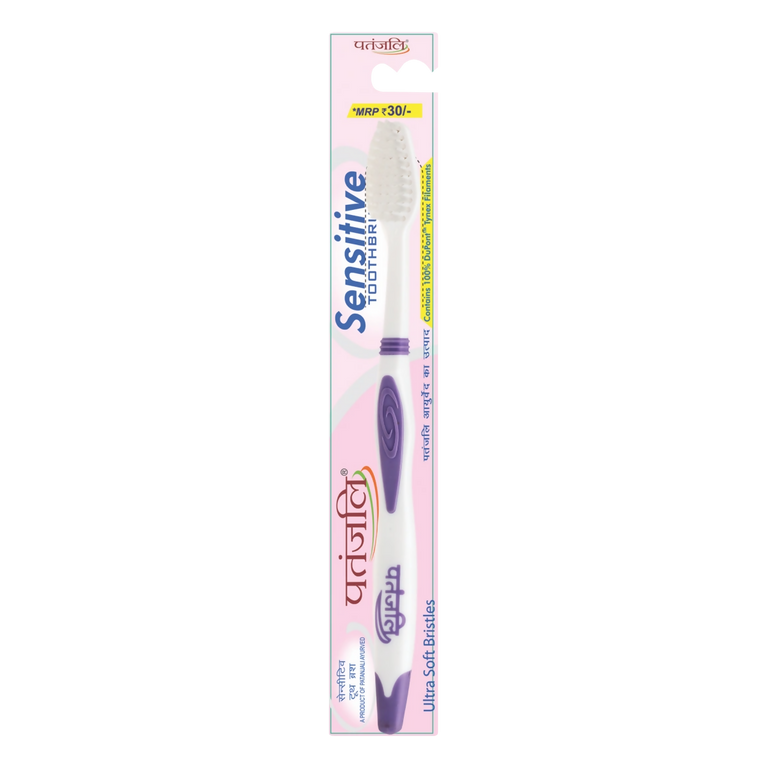 Patanjali Sensitive Tooth Brush - Pack of 4
