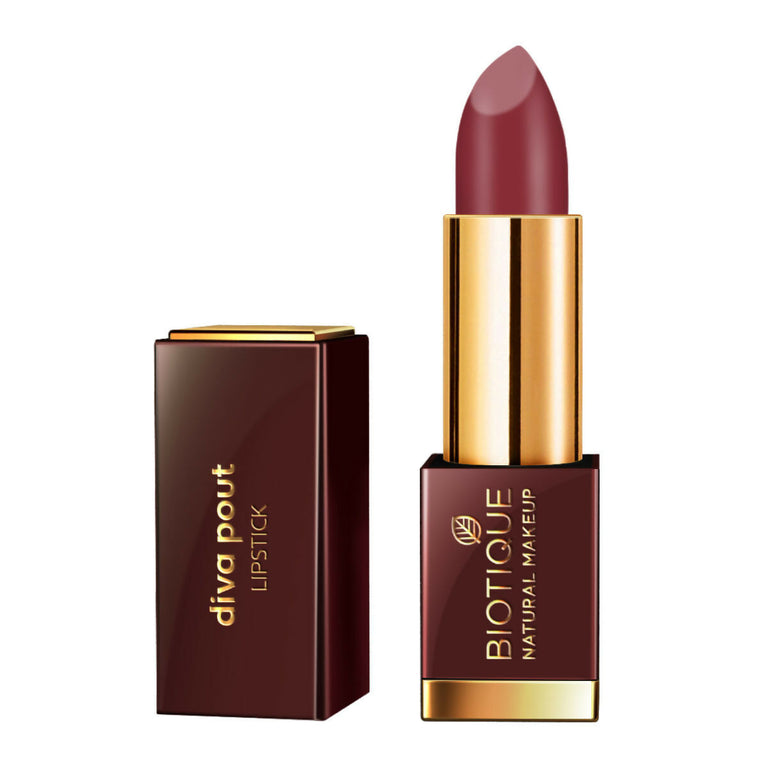 Biotique Diva Pout Lipstick - Berrylicious - 4 gm