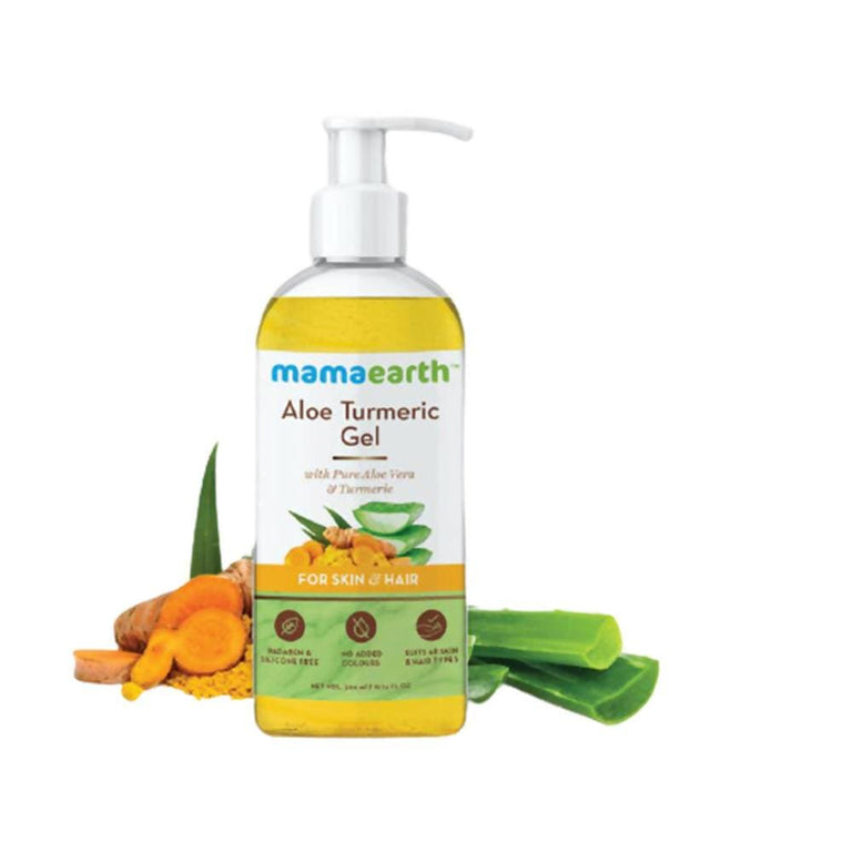 Mamaearth Aloe Turmeric Gel For Skin & Hair - 150 ml