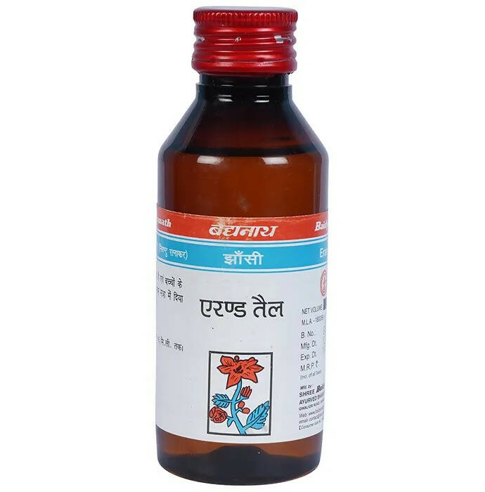 Baidyanath Jhansi Erand Tel Oil - 25 ml