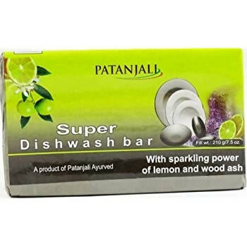 Patanjali Super Dishwash Bar - 145 gm