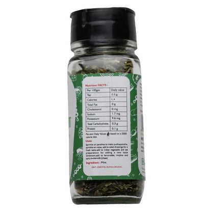Essential Blends Organic Dried Mint Powder - 40 gm