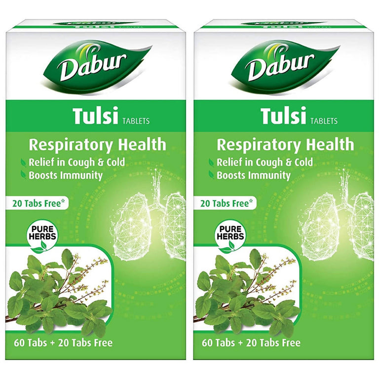 Dabur Tulsi Tablets Respiratory Health - Pack of 1
