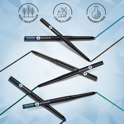 Sugar Cosmetics Kohl of Honour Intense Kajal Upto 12 hrs, Long Lasting, Smudge Proof & Waterproof Kajal - 02 Brown Bag - 0.3 gm