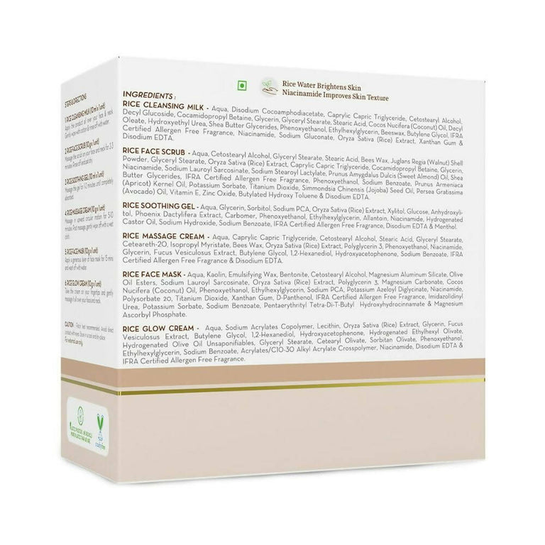 Mamaearth Rice Facial Kit With Rice Water & Niacinamide - Kit