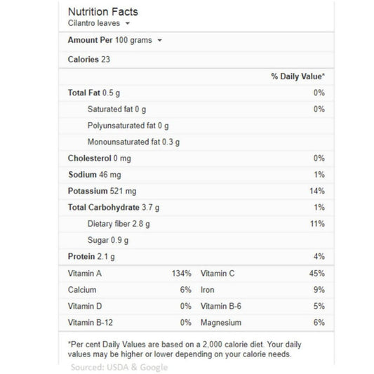 Freshon Coriander Whole Premium - 100 gm