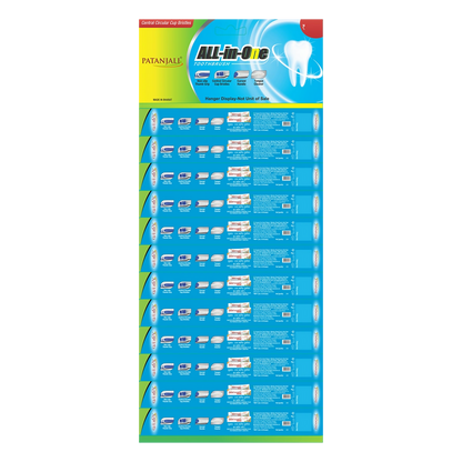 Patanjali Toothbrush All In One Hanger - Set of 12
