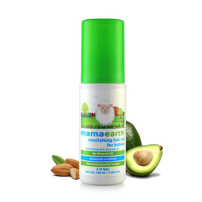 Mamaearth Daily Moisturizing Lotion & Gentle Cleansing Shampoo & Nourishing Hair Oil for Babies - combo