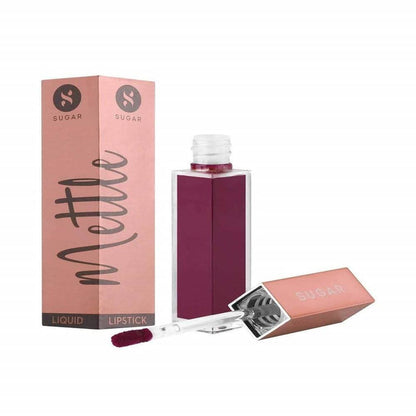 Sugar Mettle Liquid Lipstick - Polaris (Medium Dark Muted Berry Red)