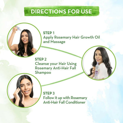 Mamaearth Rosemary Hair Care Kit - combo