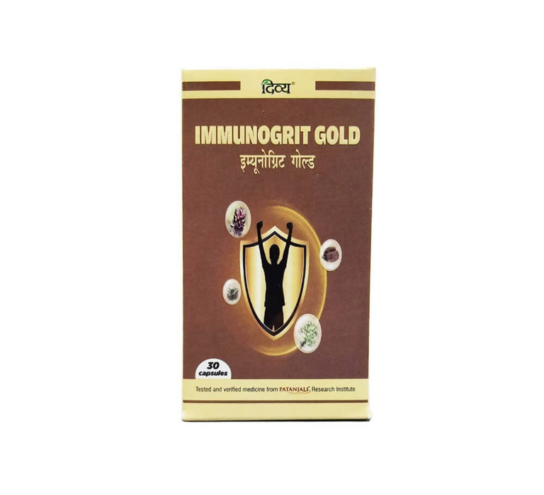 Patanjali Divya Immunogrit Gold Capsules - 30 caps