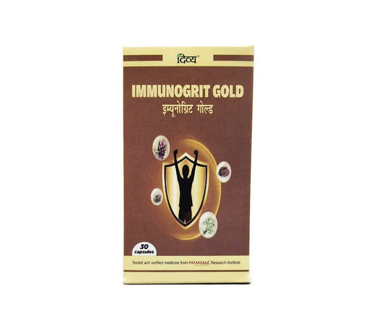 Patanjali Divya Immunogrit Gold Capsules - 30 caps