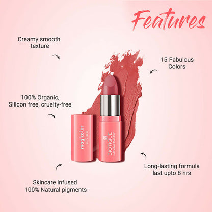 Biotique Magicolor Lipstick - Very Moody - 4.2 gm