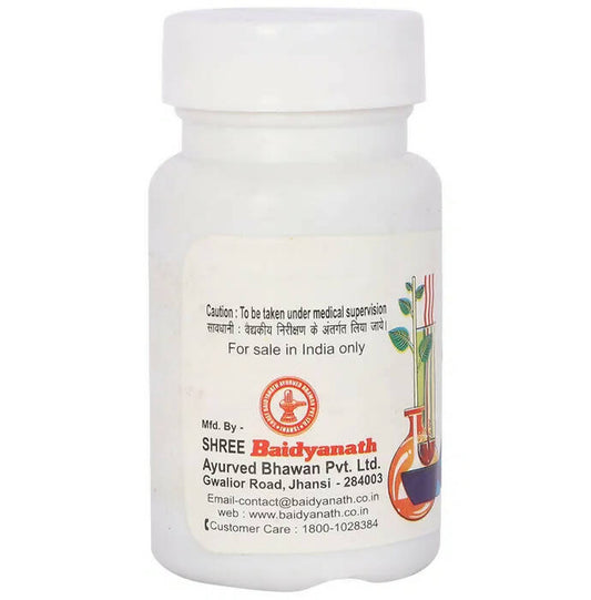Baidyanath Jhansi Nashtpushpantak Ras Tablets - 80 tabs