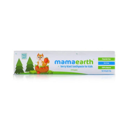 Mamaearth Berry Blast Kids Toothpaste For Promotes Healthy Teeth & Gums, Cleanses Teeth - 50 gm - Pack of 1