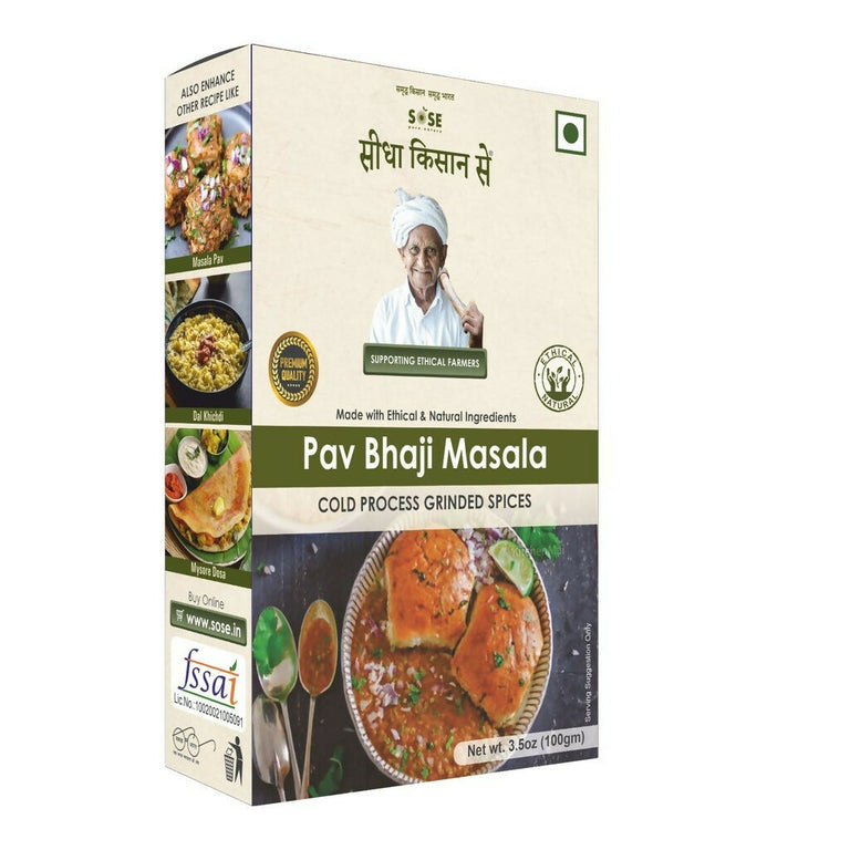 Gir Sidha Kisan Se Natural Pav Bhaji Masala - 100 gm