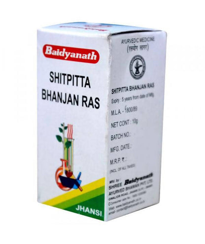 Baidyanath Jhansi Shitpitta Bhanjan Ras - 10 gm