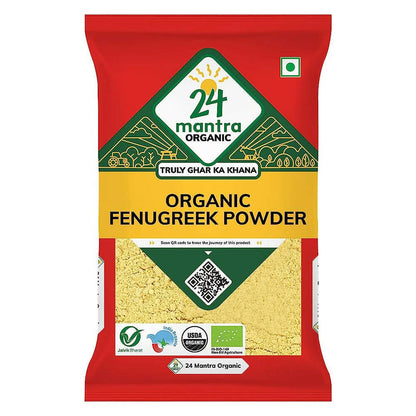 24 Mantra Organic Fenugreek Powder - 100 gm