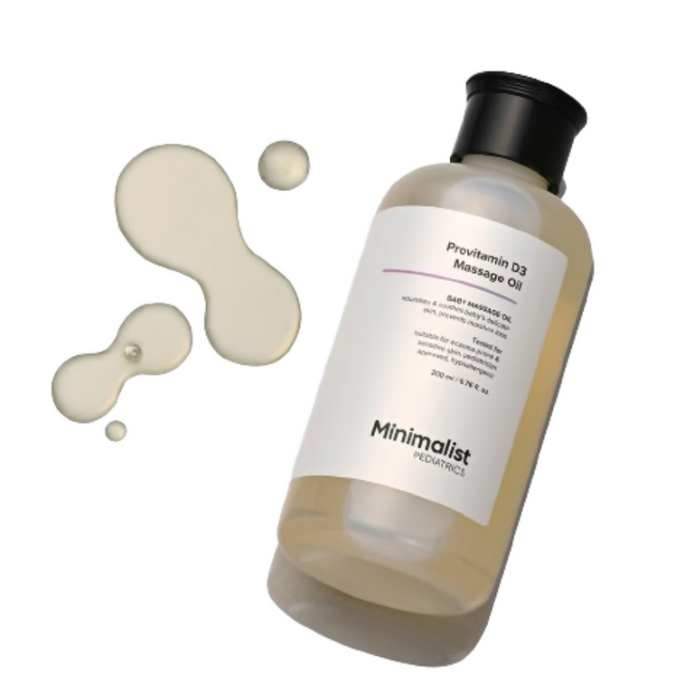 Minimalist Provitamin D3 Baby Massage Oil - 200 ml