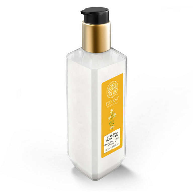 Forest Essentials Ultra Rich Body Milk Mashobra Honey & Vanilla Body Lotion - 50 ml