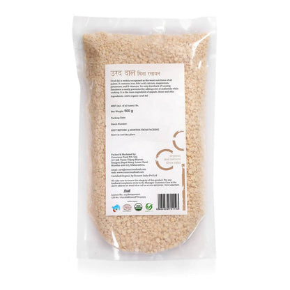 Conscious Food Organic Split Black Gram (Urad Dal) - 500 gm