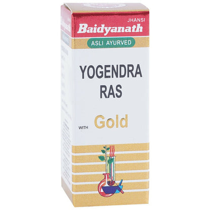 Baidyanath Jhansi Yogendra Ras with Gold - 10 tabs
