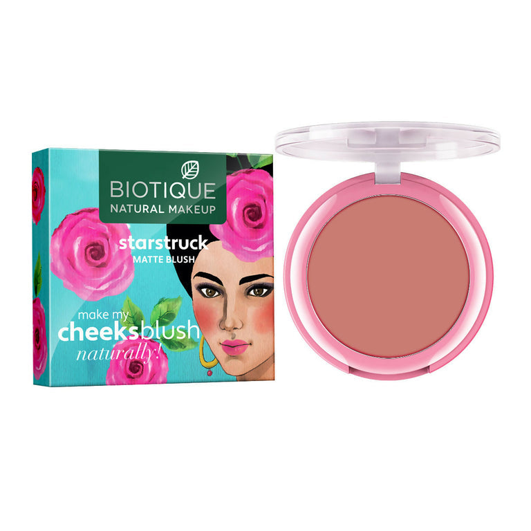 Biotique Starstruck Matte Blush -Modesty Blush-BL31 - 6 gm
