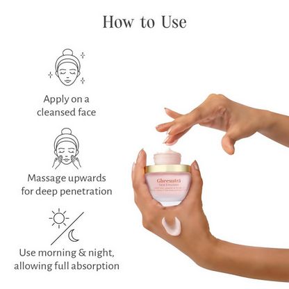 Shankara by Sri Sri Tattva Gheesutra Face Emulsion - 30 ml