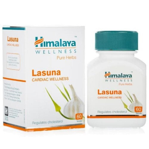 Himalaya Wellness Pure Herbs Lasuna Cardiac Wellness - Pack of 1 - 60 tabs