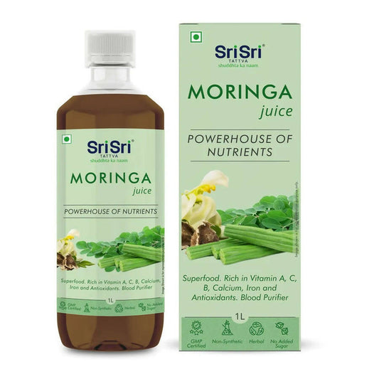 Sri Sri Tattva Moringa Juice - Powerhouse of Nutrients - 1 L