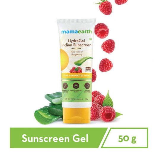 Mamaearth HydraGel Indian Sunscreen For Sun Protection - 50 gm
