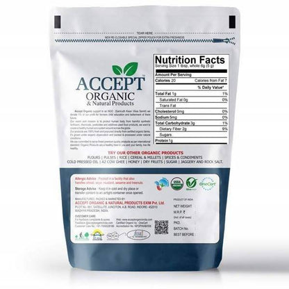 Accept Organic Fennel Seeds - 150 gm