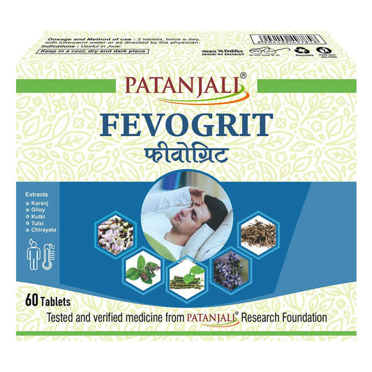 Patanjali Divya Fevogrit Tablets - 60 tabs