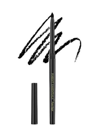 Forest Essentials Charcoal Black Gulaab Khaas Kajal - 0.3 gm