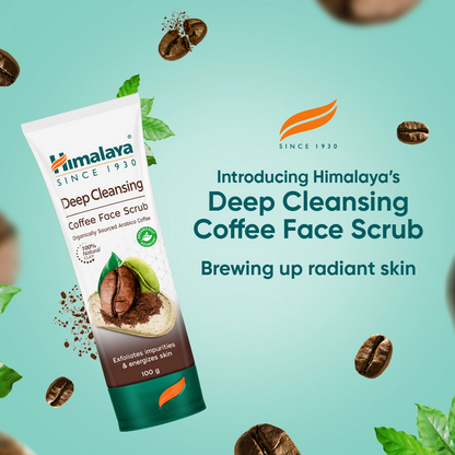 Himalaya Herbals Deep Cleansing Coffee Face Scrub - 100 gm