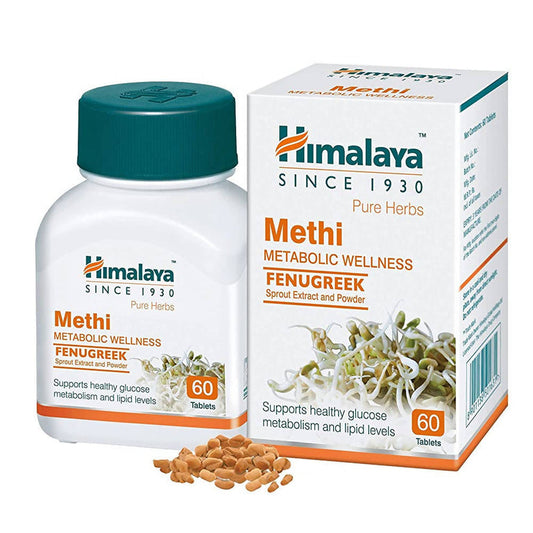 Himalaya Herbals Methi Metabolic Wellness Tablets - 60 tabs