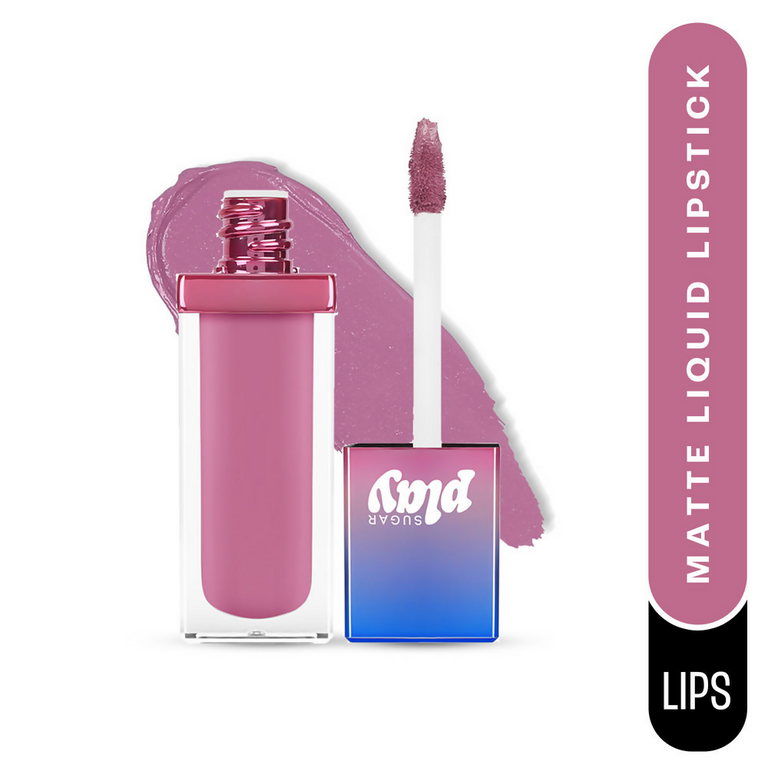 Sugar Play Vibe Check Liquid Lipstick - 01 G.O.A.T - 4.5 ml