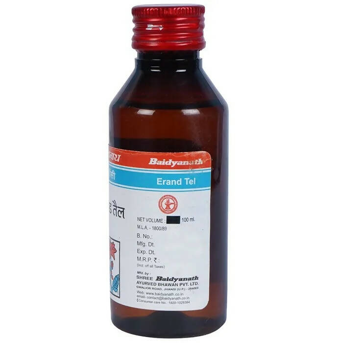 Baidyanath Jhansi Erand Tel Oil - 25 ml